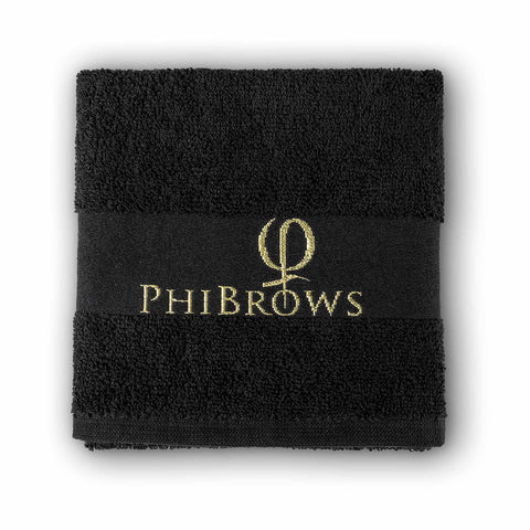 PhiBrows Towel black