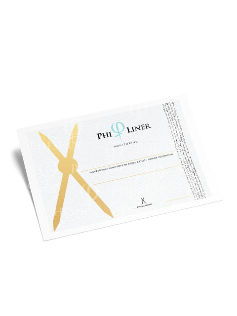 PhiLiner Monitoring Certificate