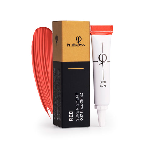 Phibrows Red SUPE Pigment 5ml E