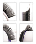 PhiLashes Flat Black Mix C-0.2/8-14 mm