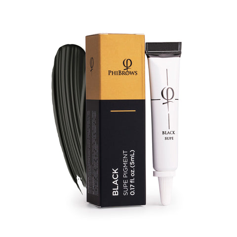 Phibrows Black SUPE Pigment 5ml E
