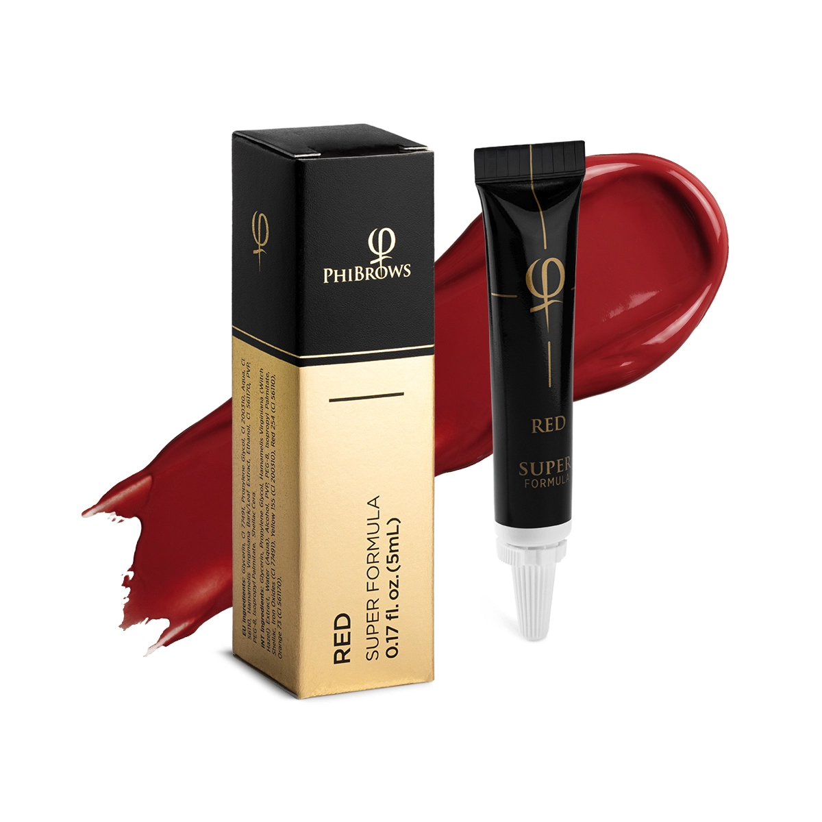 PhiBrows Red SUPER Pigment 5ml