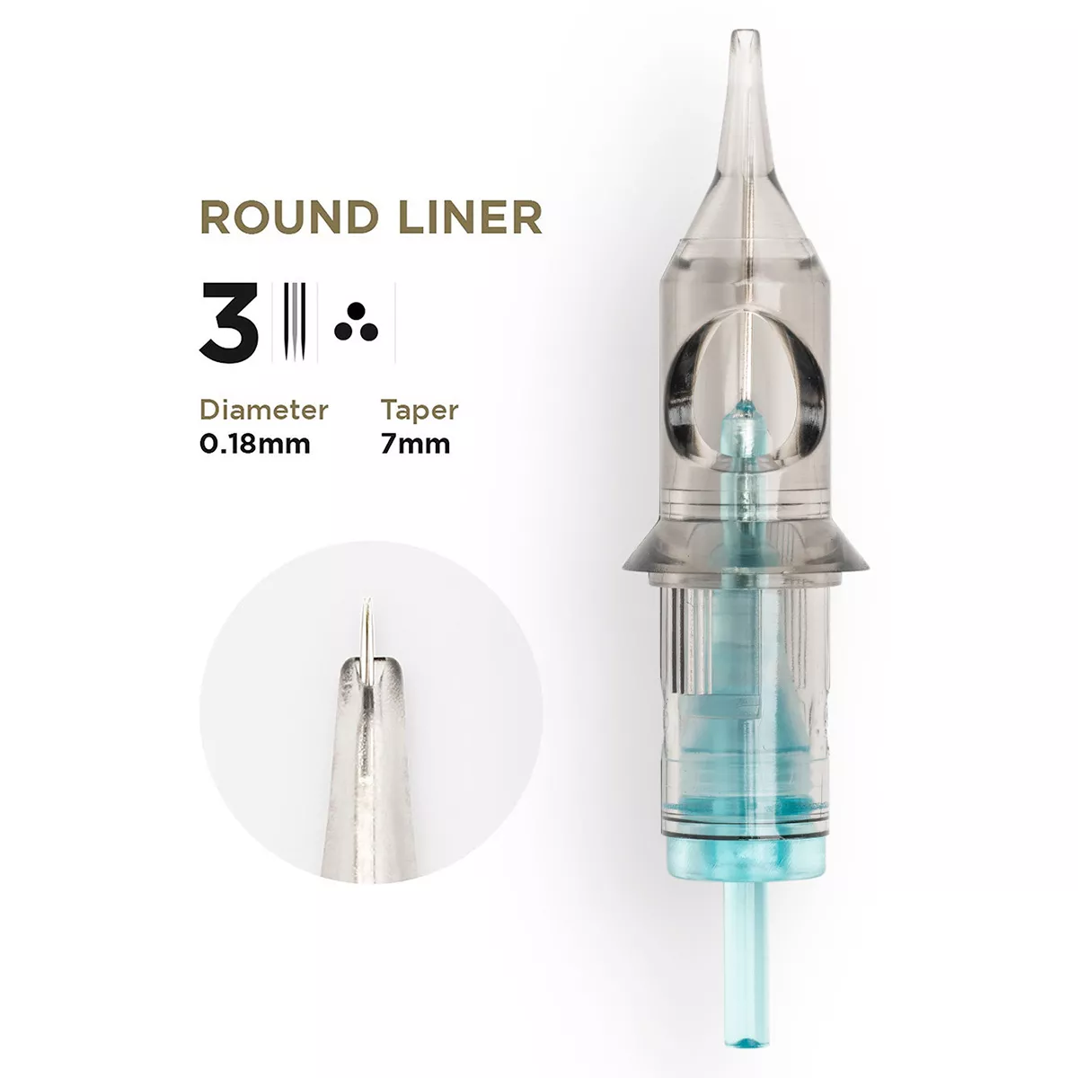 PMU Cartridges 0.18 3R, 7mm taper (EN02B) 20 pcs pmu cartridges 0.18 3r, 7.0mm taper (en02b) 20pcs 1.jpg