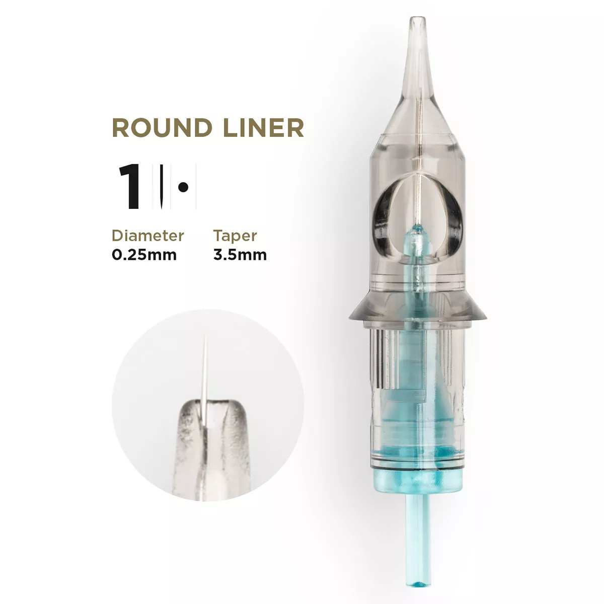 PMU Cartridges 0.25 1R, 3.5mm taper (EN02B) 20 pcs pmu cartridges 0.25 1r, 3.5mm taper (en02b) 20pcs 1.jpg