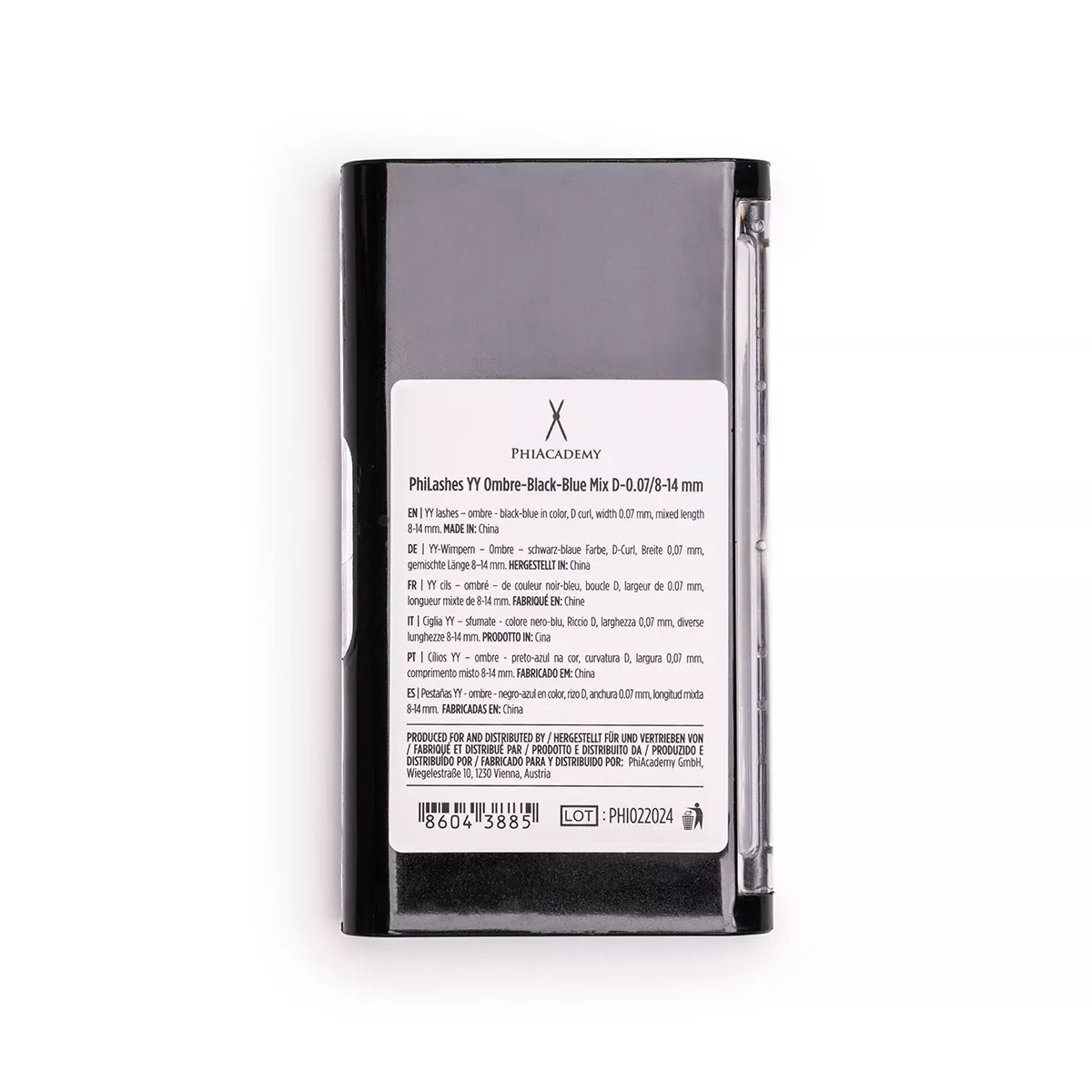 PhiLashes YY Ombre-Black-Blue Mix D-0.07/8-14 mm philashes yy ombre-black-blue mix d-0.07-8-14 mm 2.jpg