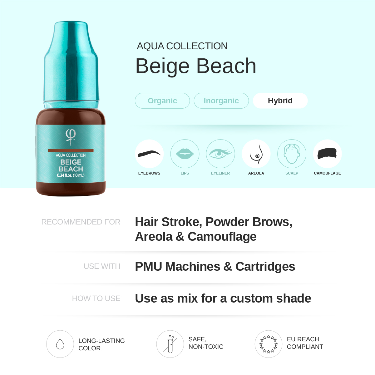 Beige Beach PMU Pigment 10ml