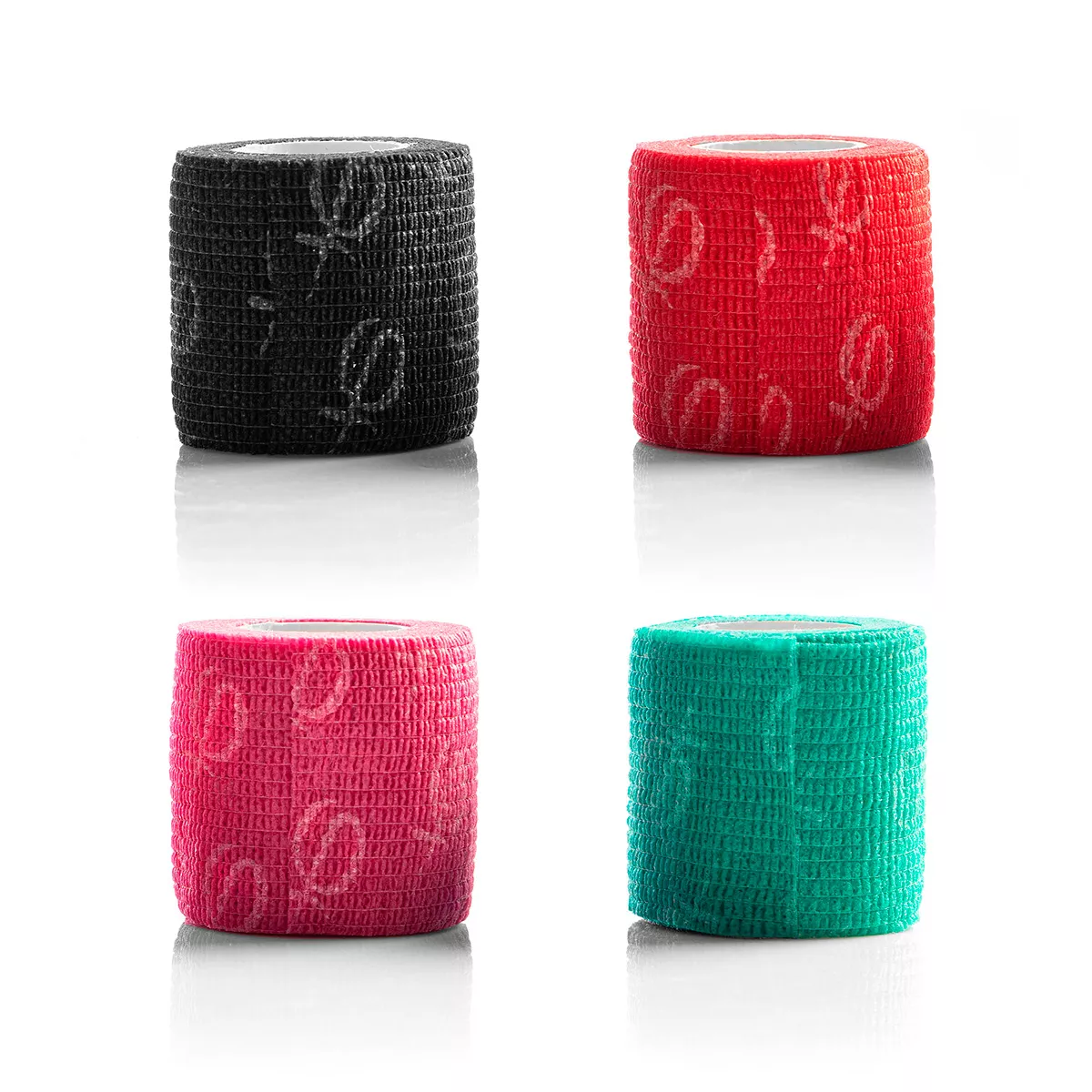 phi self-adhesive grip tape red-pink-black-green, width 5cm - length 4.5m - 4pcs 1.jpg