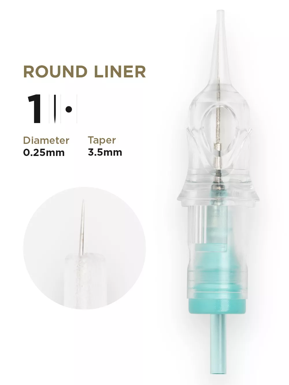 PMU Cartridges 0.25 1R, 3.5mm taper (EN17) 20 pcs 0,25-1R-3.5m_1.jpg