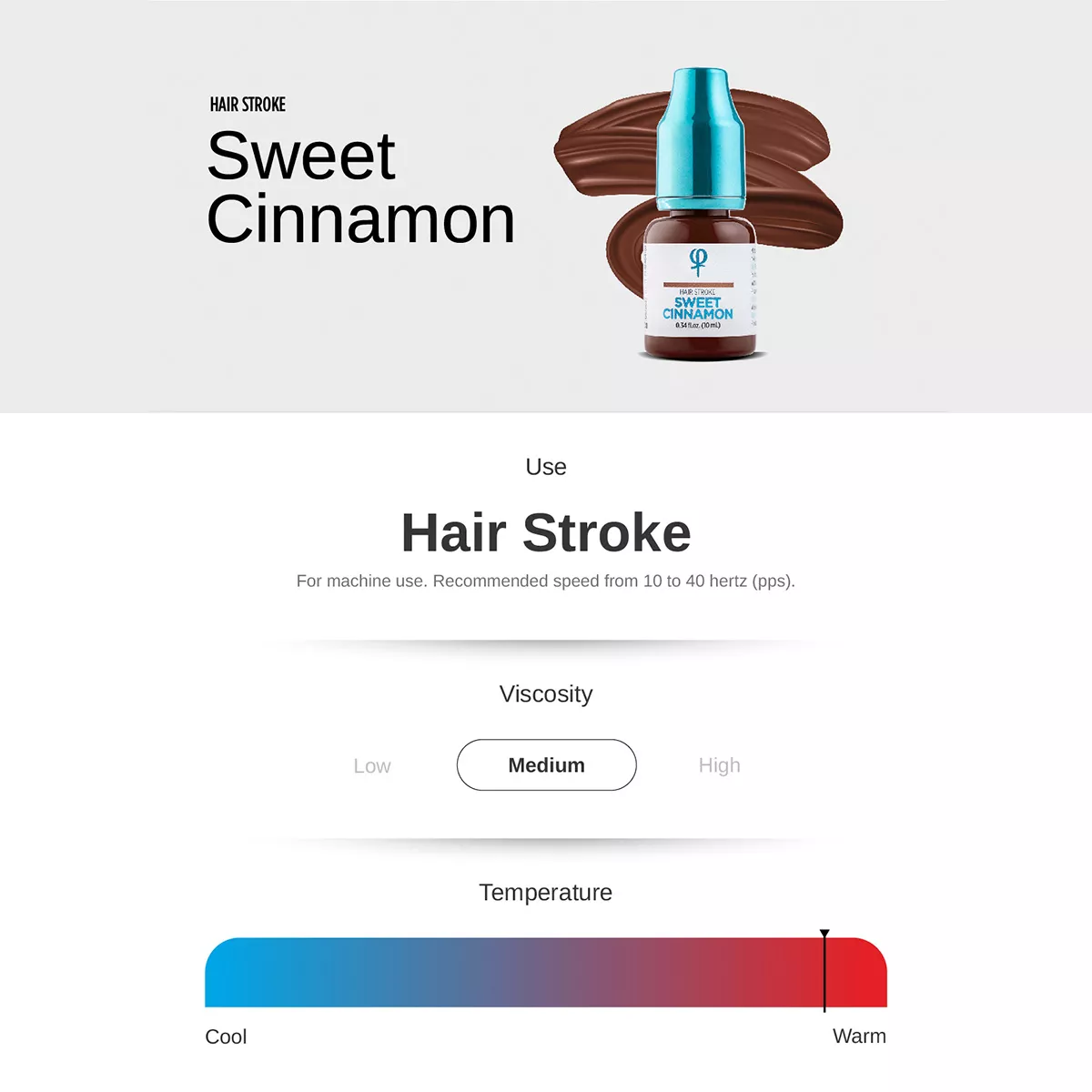 Sweet Cinnamon PMU Hair Stroke Pigment 10ml sweet cinnamon pmu hair stroke pigment 10ml 2.jpg