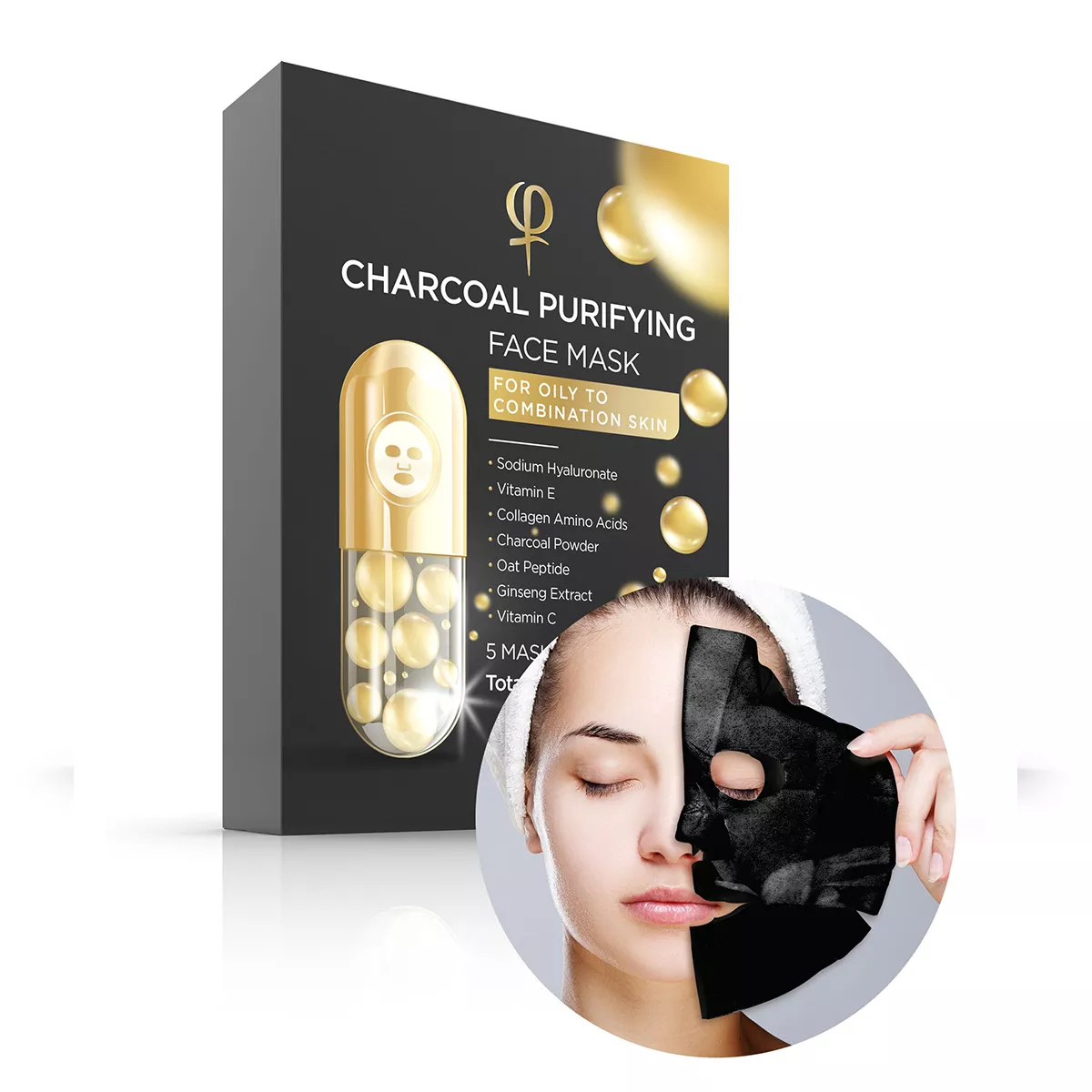charcoal purifying face mask 1 x 5pcs 1.jpg