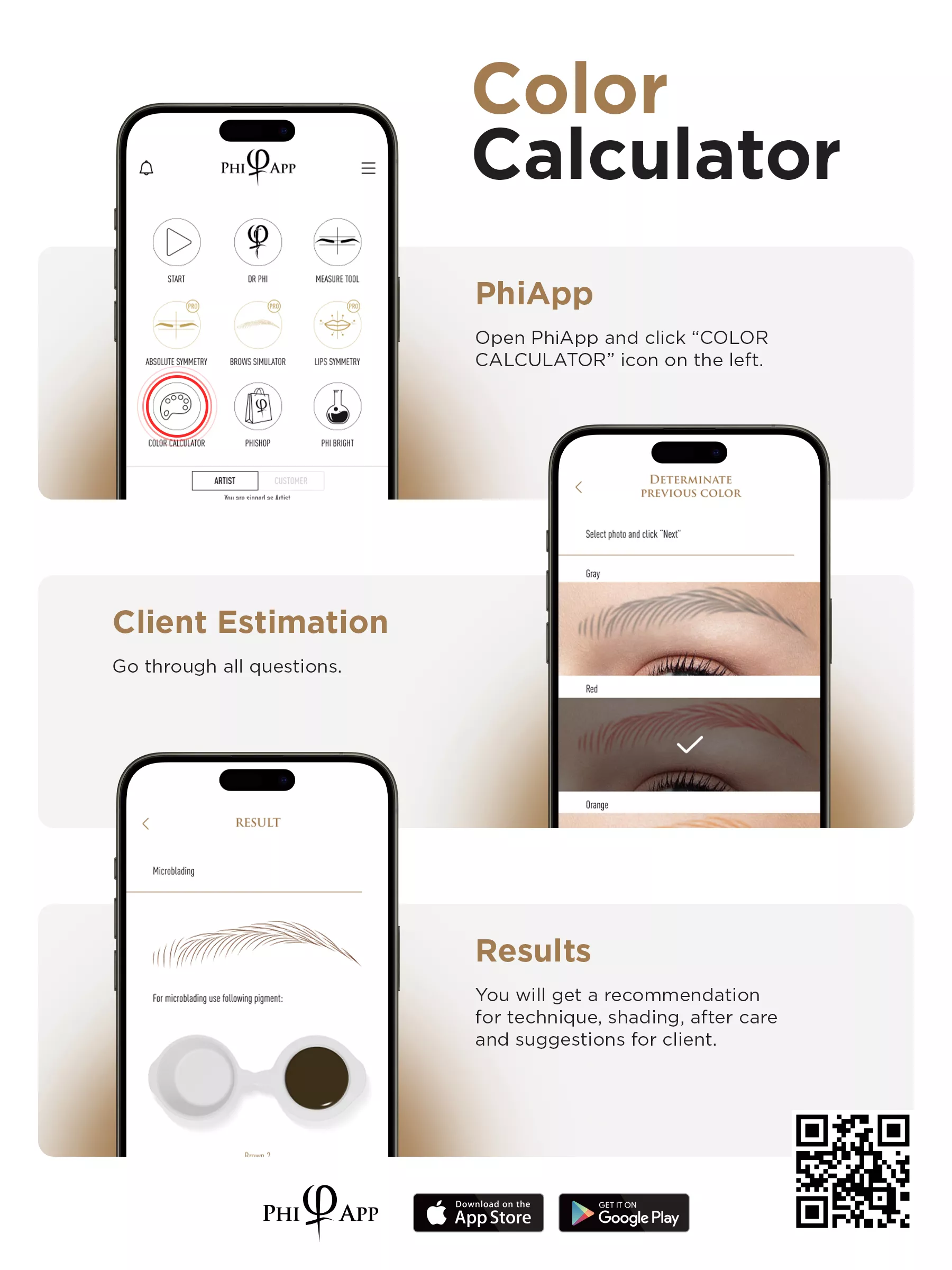 Phibrows Fox SUPER Pigment 5ml - 2pcs Color_Calculator_how_to.jpg