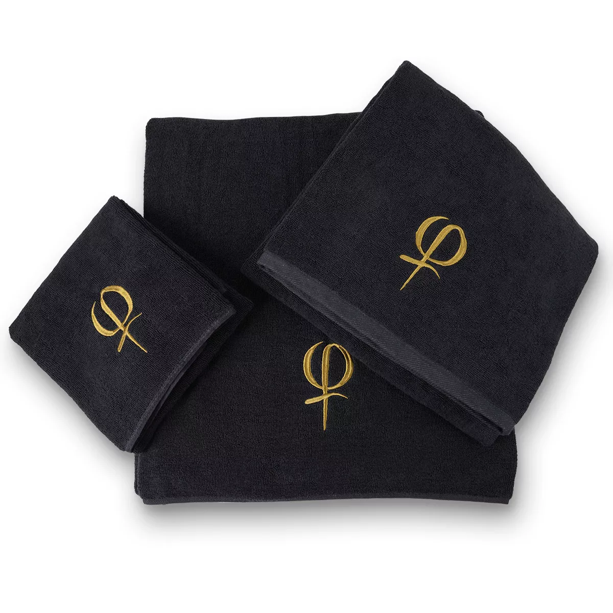 Phi SPA Towel Black L (200x140cm)