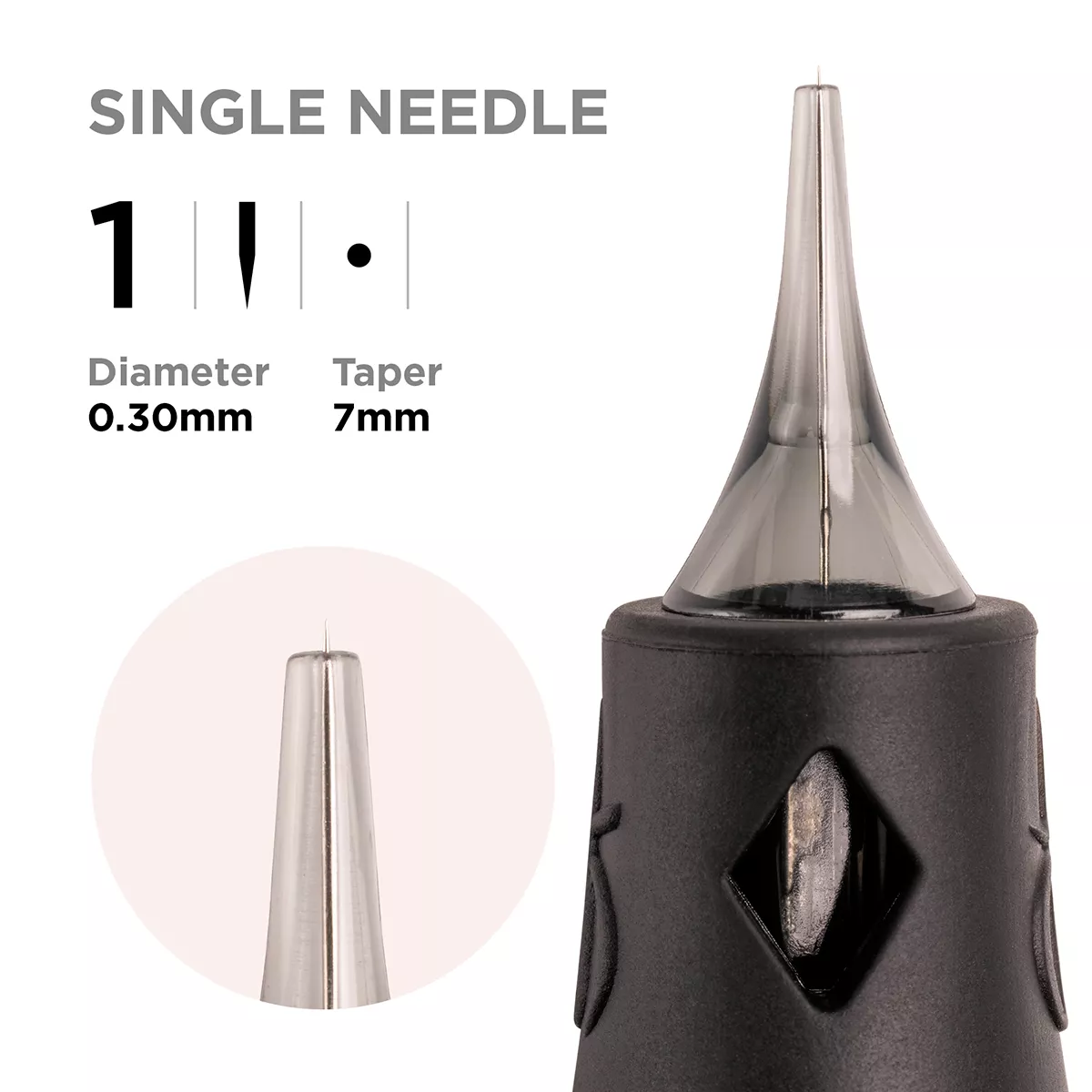 phi black cartridge 0.30 1r, 7mm taper - 10pcs 5.jpg