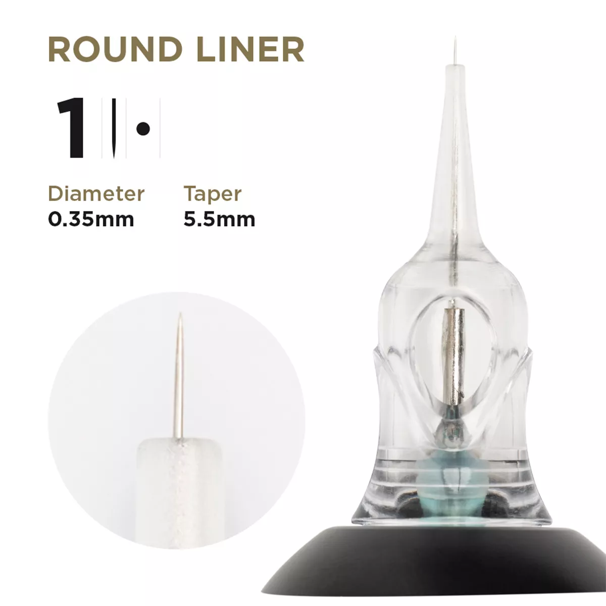 PMU Cartridges 0.35 1R, 5.5mm taper (EN17) 20 pcs pmu cartridges 0.35 1r, 5.5mm taper (en17) 20 pcs 2.jpg