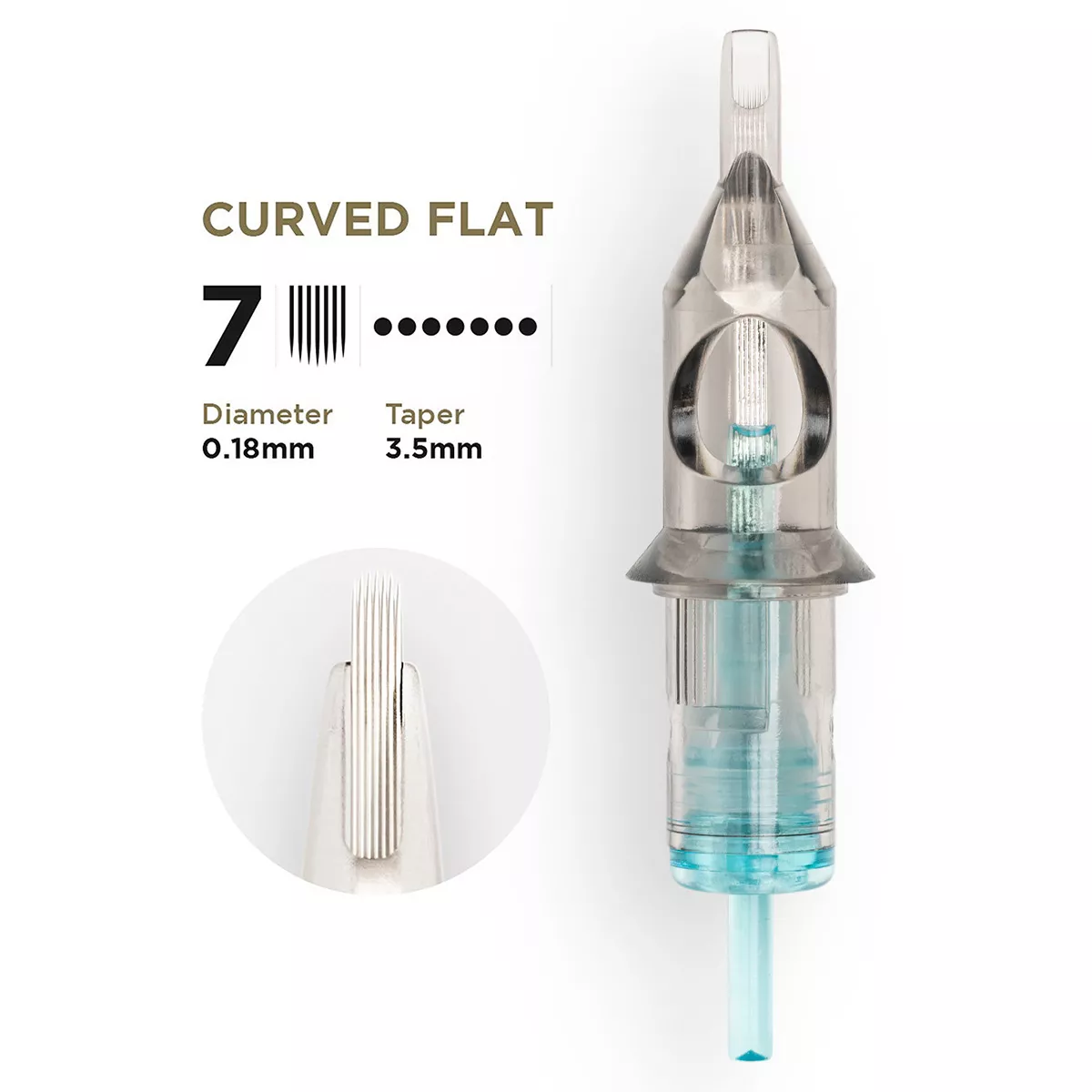 PMU Cartridges 0.18 7F, 3.5mm taper curved flat (EN02B) 20 pcs pmu cartridges 0.18 7f, 3.5mm taper (en02b) 20pcs 1.jpg
