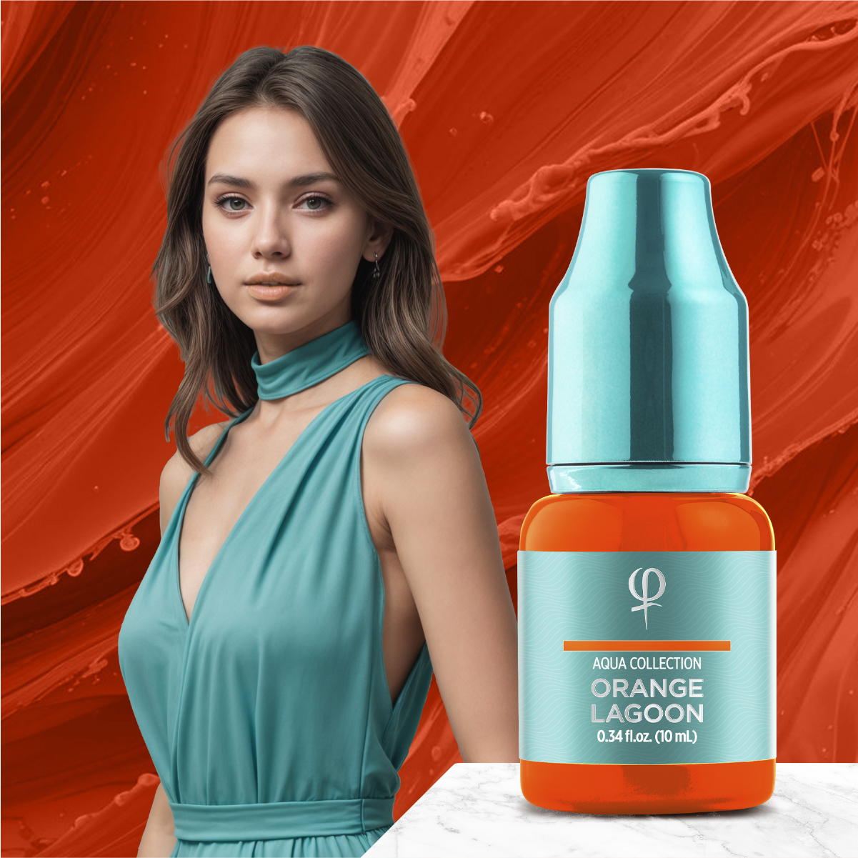 Orange Lagoon PMU pigment 10ml - Activator Orange Lagoon PMU pigment 10ml - Activator