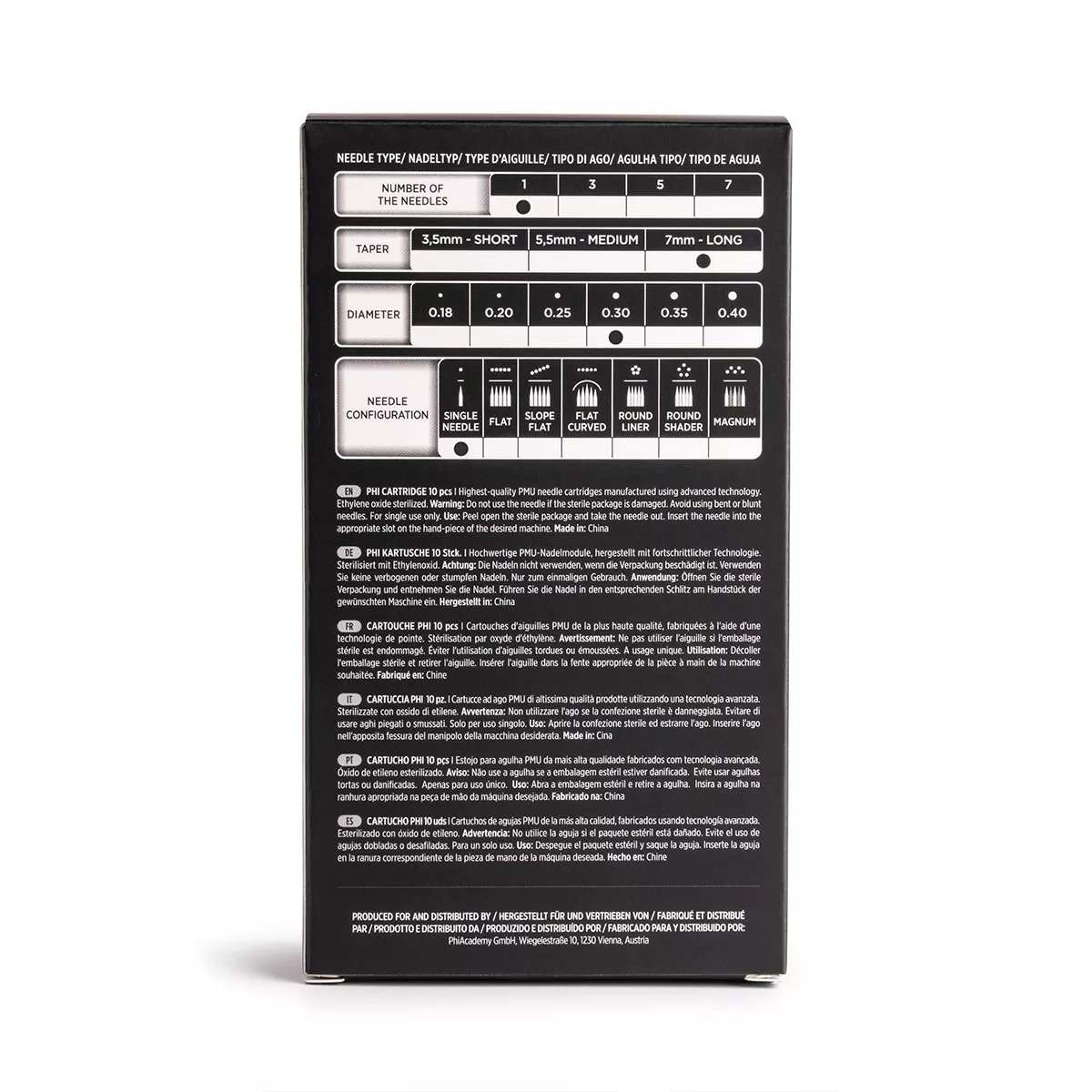 phi black cartridge 0.30 1r, 7mm taper - 10pcs 3.jpg