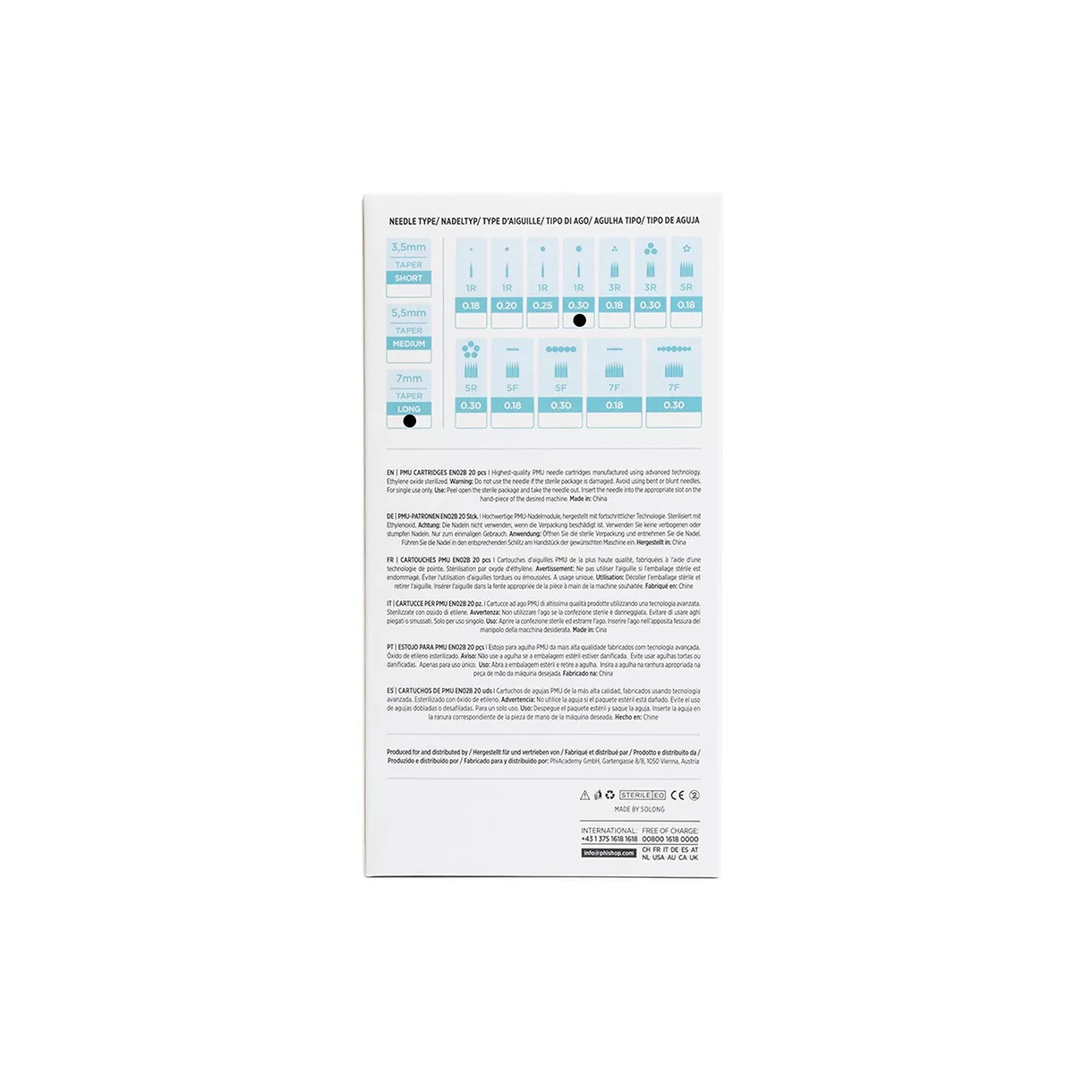 pmu cartridges 0.30 1r, 7.0mm taper (en02b) 20pcs 5.jpg