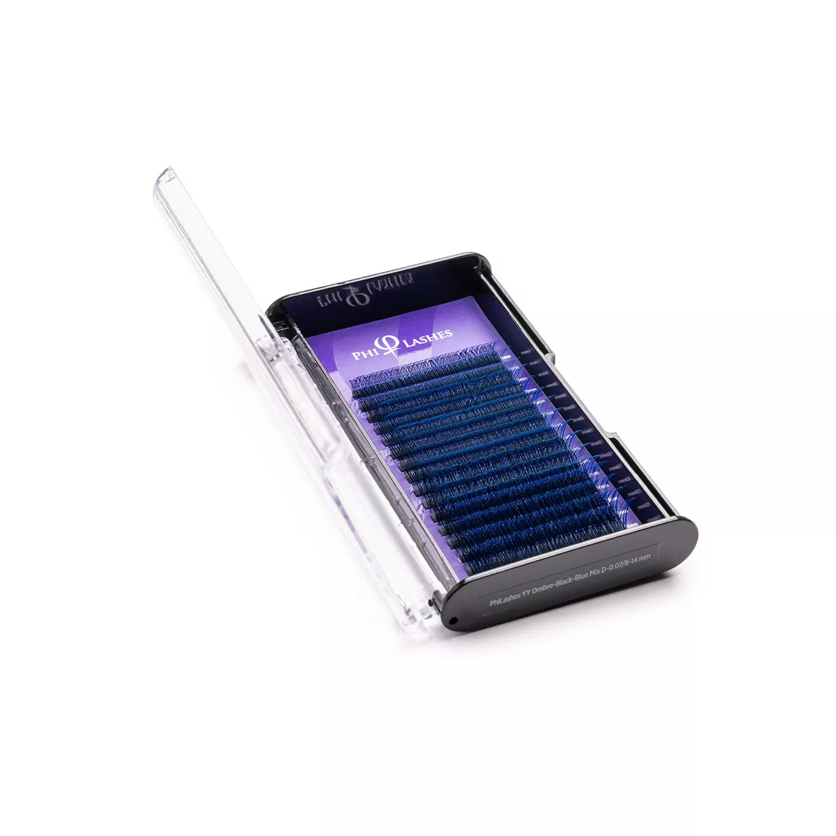 PhiLashes YY Ombre-Black-Blue Mix D-0.07/8-14 mm philashes yy ombre-black-blue mix d-0.07-8-14 mm 3.jpg