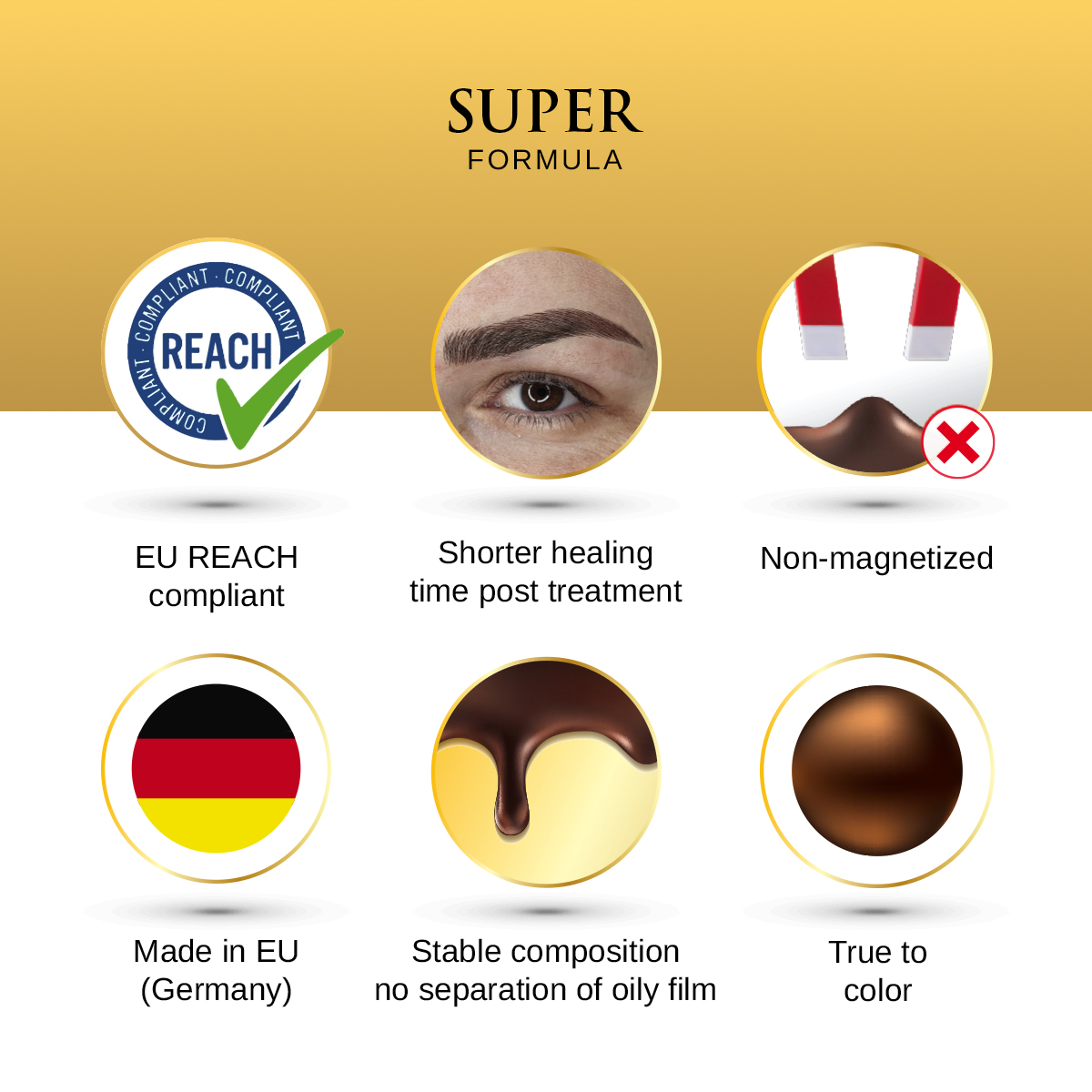 PhiBrows Golden Brown SUPER Pigment 5ml PhiBrows Golden Brown SUPER Pigment 5ml