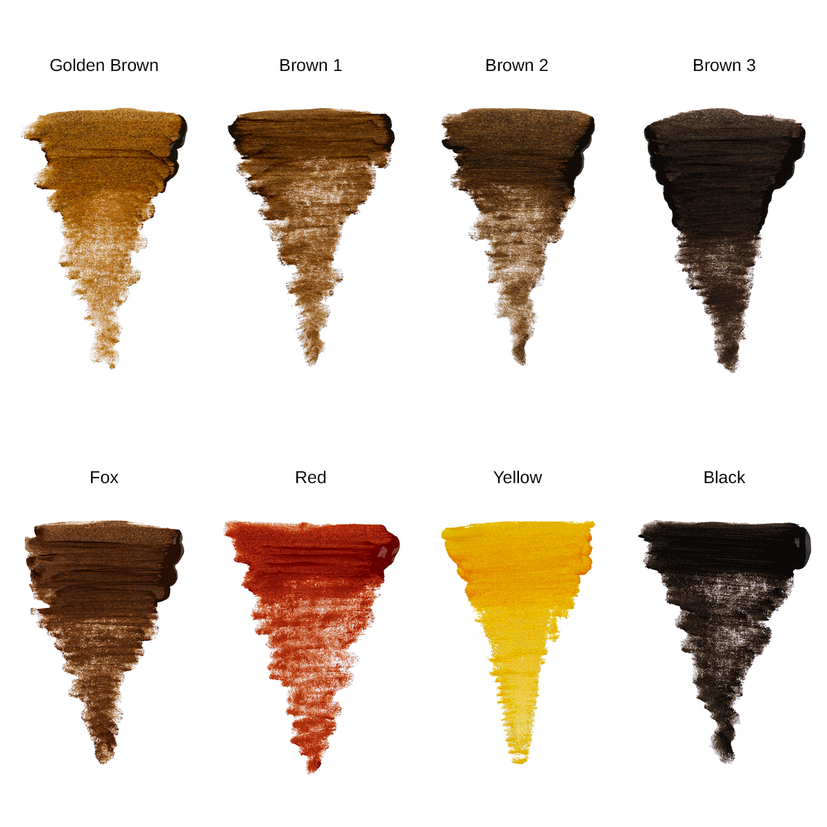 Phibrows Black SUPER Pigment 5ml - 2pcs