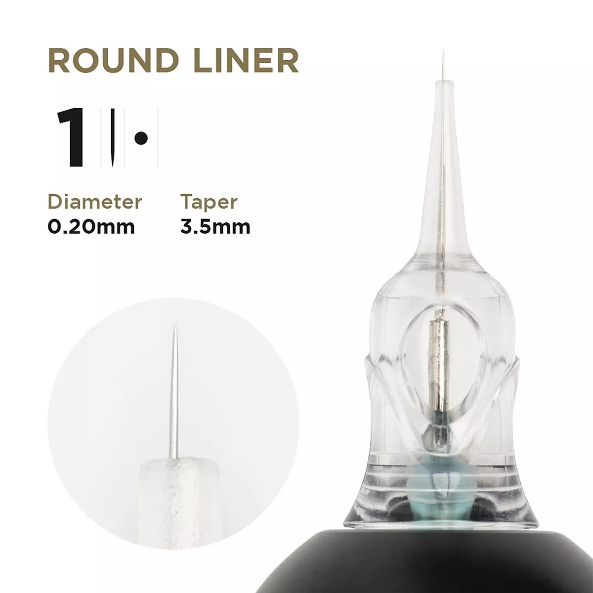 PMU Cartridges 0.20 1R, 3.5mm taper (EN17) 20 pcs pmu cartridges 0.20 1r, 3.5mm taper (en17) 20 pcs 2.jpg