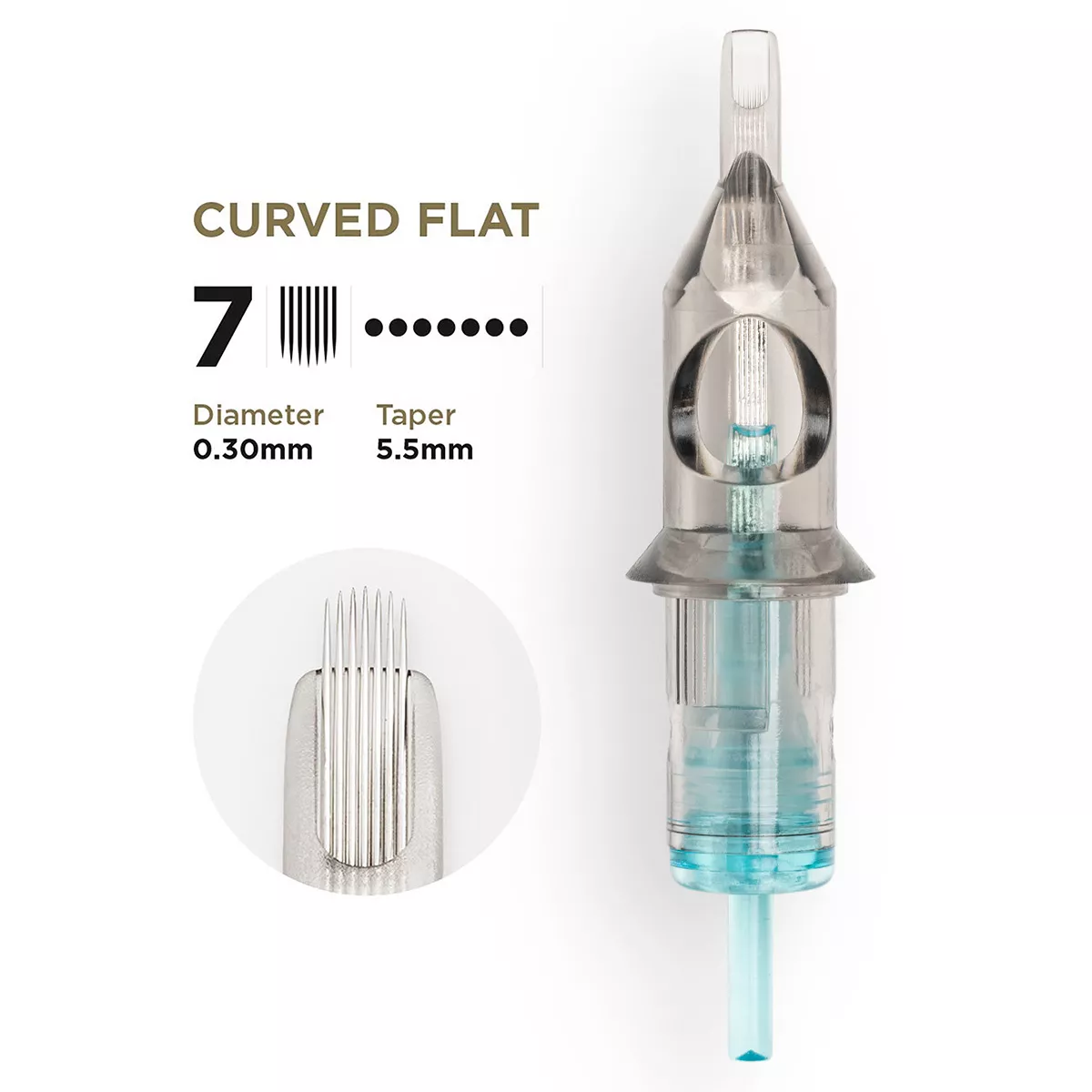 PMU Cartridges 0.30 7F, 5.5mm taper curved flat (EN02B) 20 pcs pmu cartridges 0.30 7f, 5.5mm taper (en02b) 20pcs 1.jpg