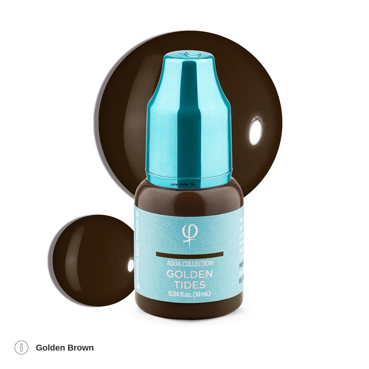 Golden Tides PMU Pigment 10ml