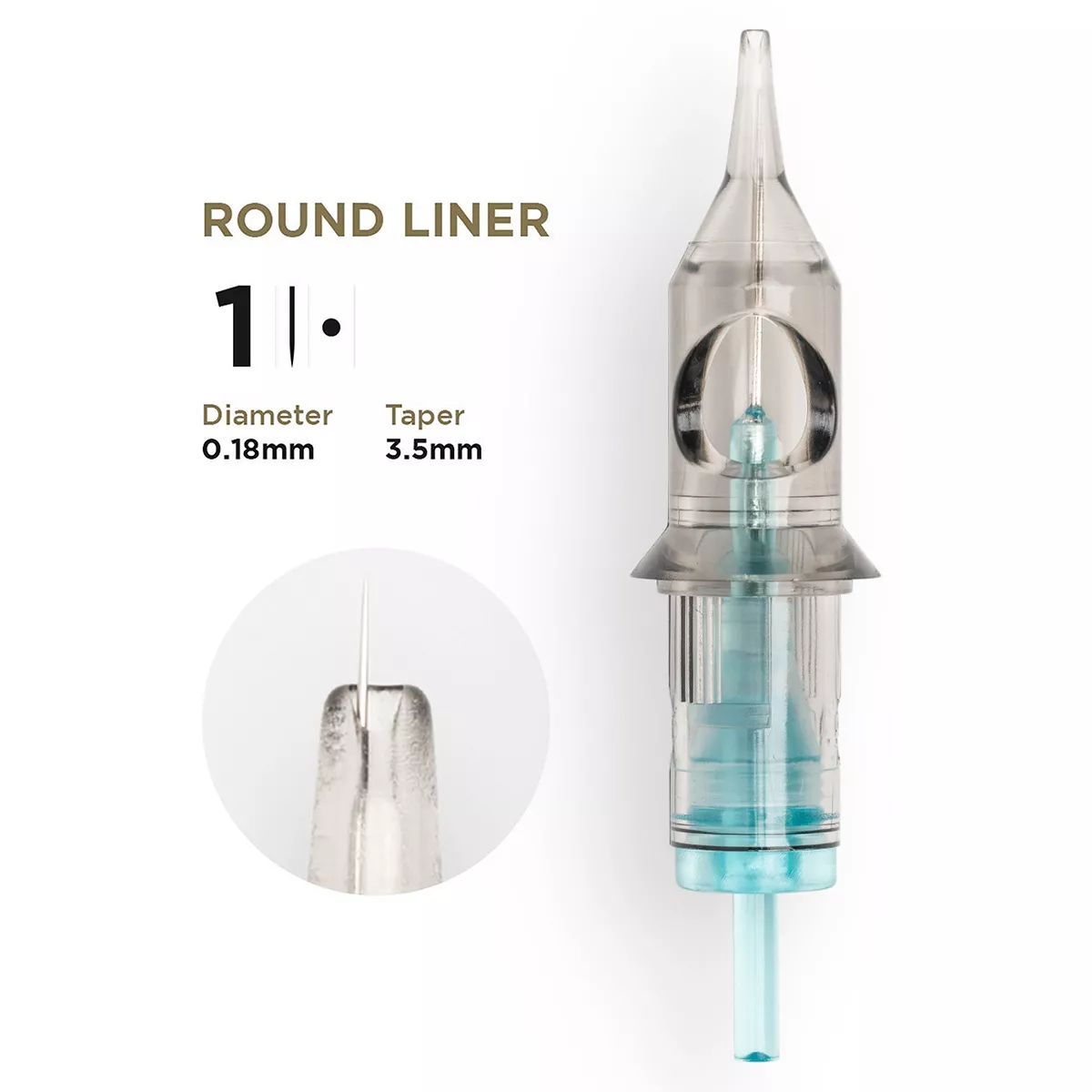 PMU Cartridges 0.18 1R, 3.5mm taper (EN02B) 20 pcs pmu cartridges 0.18 1r, 3.5mm taper (en02b) 20pcs 1.jpg