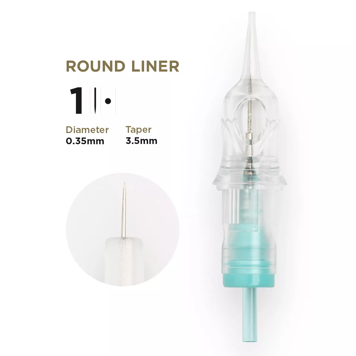 PMU Cartridges 0.35 1R, 3.5mm taper (EN17) 20 pcs pmu cartridges 0.35 1r, 3.5mm taper (en17) 20 pcs 1.jpg